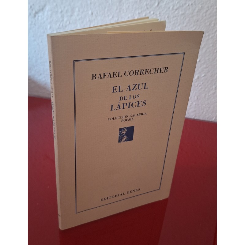 EL AZUL DE LOS LÁPICES - CORRECHER, RAFAEL