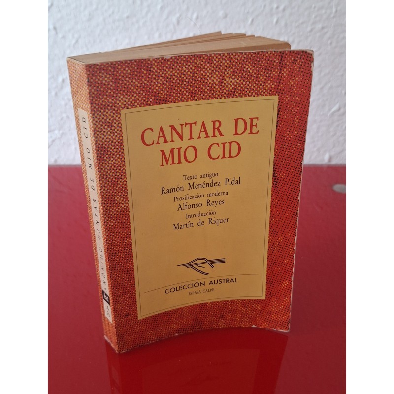 CANTAR DE MIO CID - ANÓNIMO