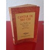 CANTAR DE MIO CID - ANÓNIMO