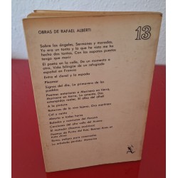 EL MATADOR (POEMAS ESCÉNICOS) - ALBERTI, RAFAEL